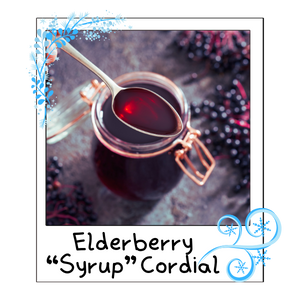 elderberry syrup cordial