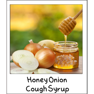 natural cough syrup made with honey