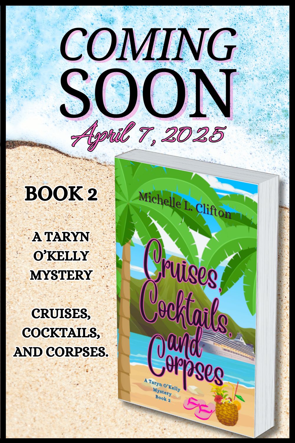 Cruises Cocktails and corpses book 2 Taryn O'Kelly