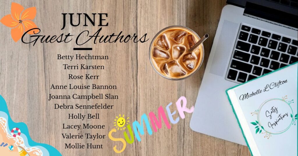 June 2026 Visiting Authors Roundup featuring cozy mystery guest authors and events on Salty Inspirations blog.