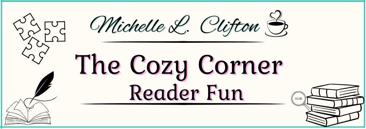 Cozy puzzle book and clues from The Cozy Corner Reader Fun