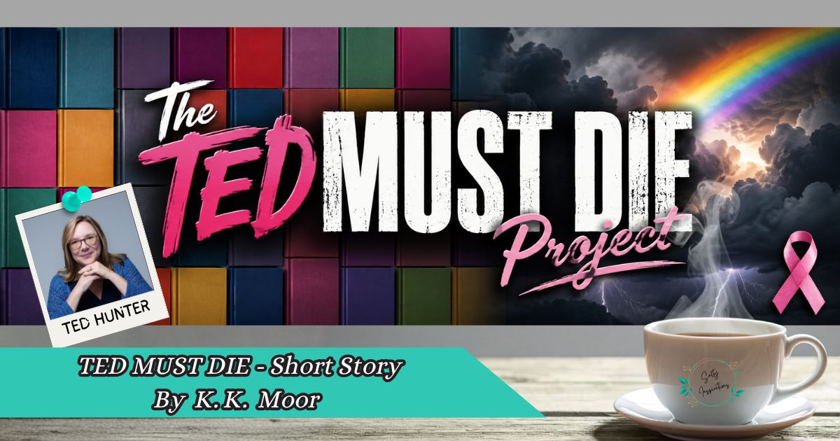 KK Moor, Ted Hunter, with her short story Ted Must Die for The Murder of Ted Project